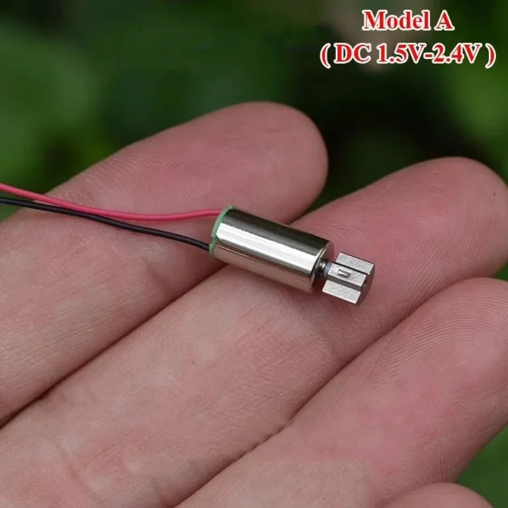 2pcs/set New Mini Tiny Coreless Vibration Motor 6mm*12mm 2 Styles Vibrator Motor DC 1.2V 1.5V 2.4V Micro 612 Vibrating Motor view 5