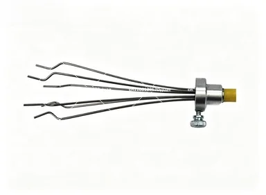 Lampworking Glass Bead Making Tool, Small Inner Gripper for Bottle Tube, Glass Blowing Tool