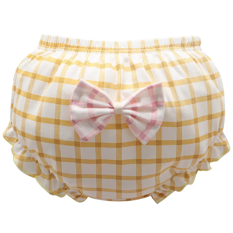 Kids 100% Cotton Underwear Panties Girls Baby Infant Cute Big Bow Shorts For Children Fashion High-Quality Underpants Gifts