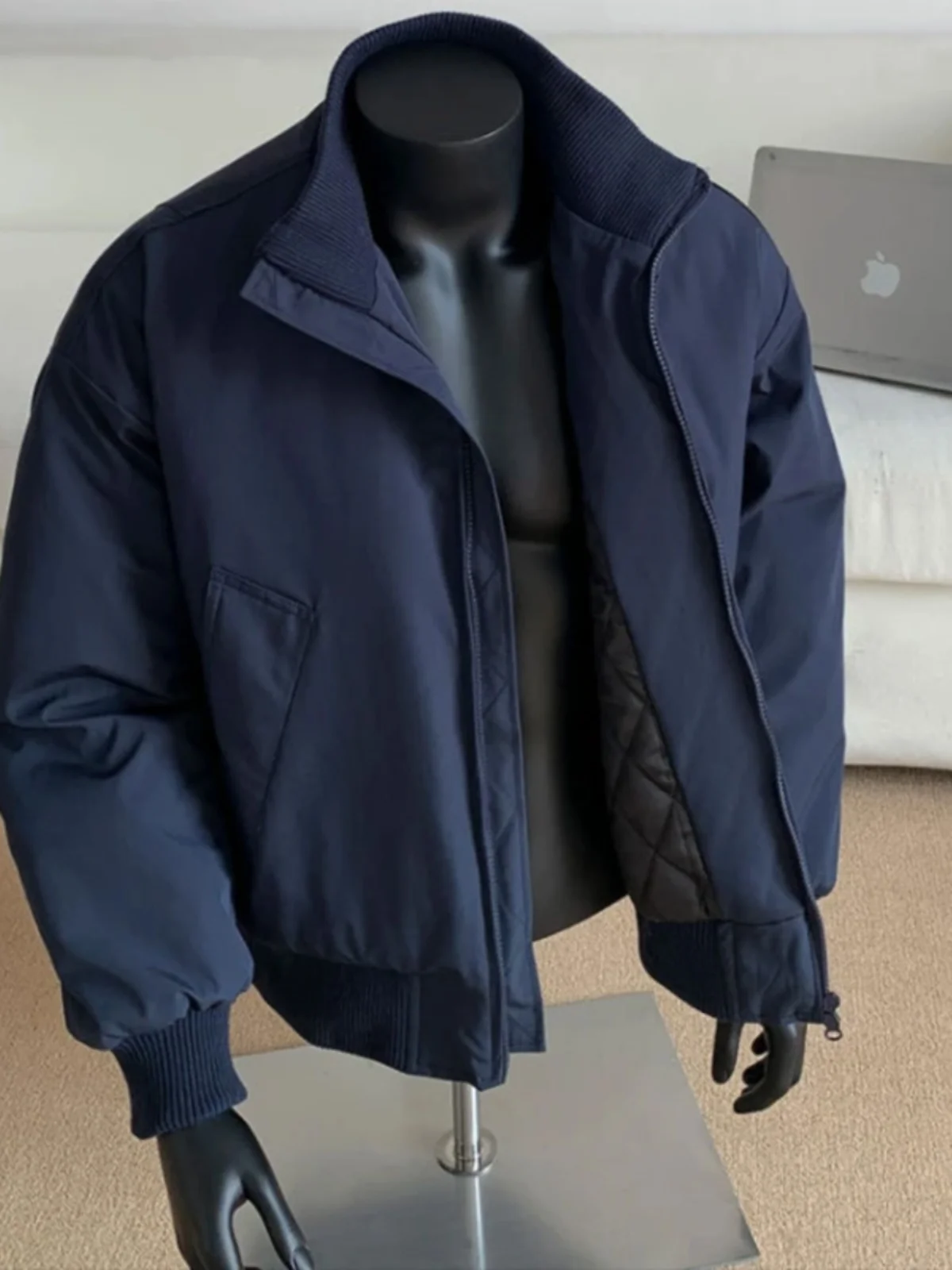 

Мужская весенняя куртка Cleanfit American Sport Pilot с воротником-стойкой, свободного кроя, универсальная, в бейсбольном стиле, модная