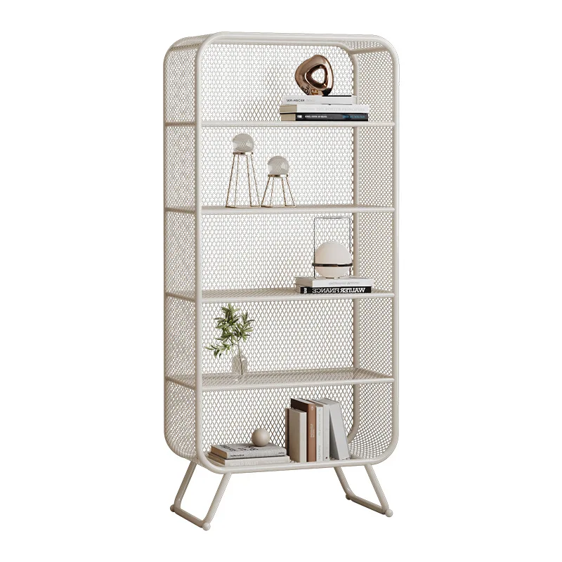 

Полка, гостиная, сторона дивана, многослойная всячина, книжные украшения, стеллаж для хранения, простой и современный интерьер от пола до потолка.