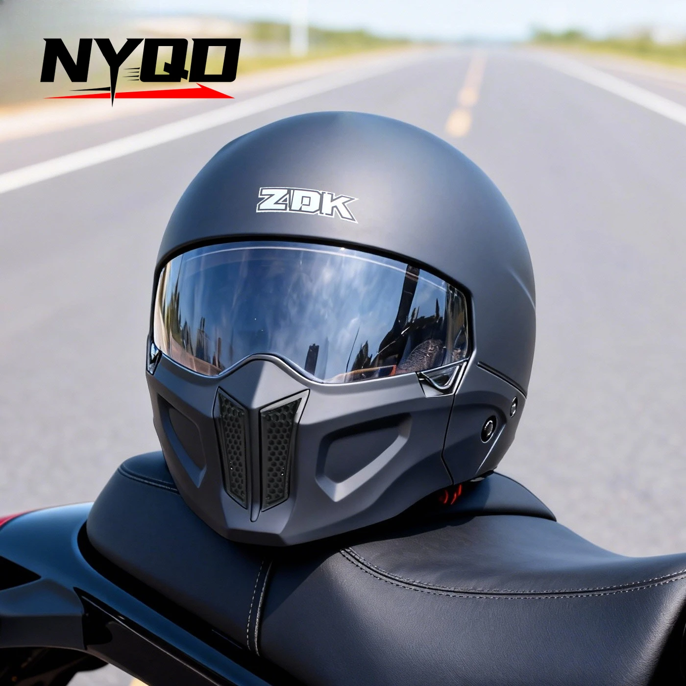 Motorcycle Helmet - Vintage Three-Quarters Headgear for Men and Women Motorbike Helmet Motorcycle Accessories 헬멧