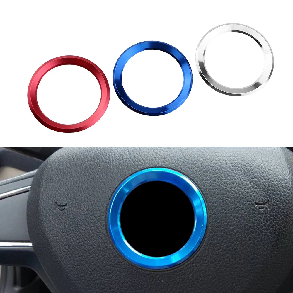 Anel de volante do carro círculo adesivo guarnição para bmw 1 2 3 5 séries 2011-2021 m3 m5 e36 e46 e60 e90 e92 f30 f31 f25 x1 f48 x3 x5