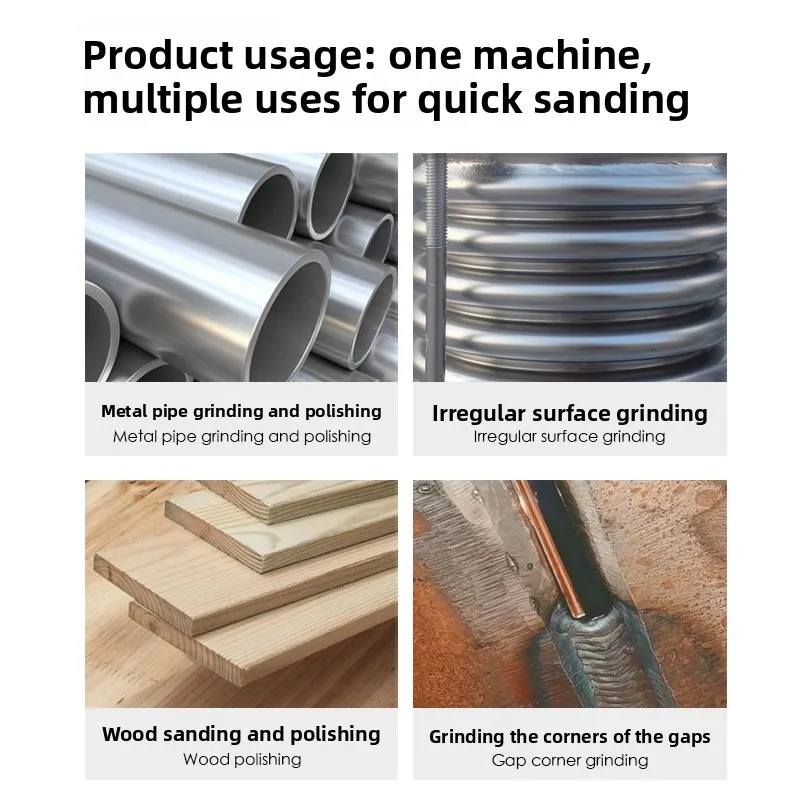 

Пневматический ленточный шлифовальный станок, ручной шлифовальный станок для полировки плесени сварных шрамов