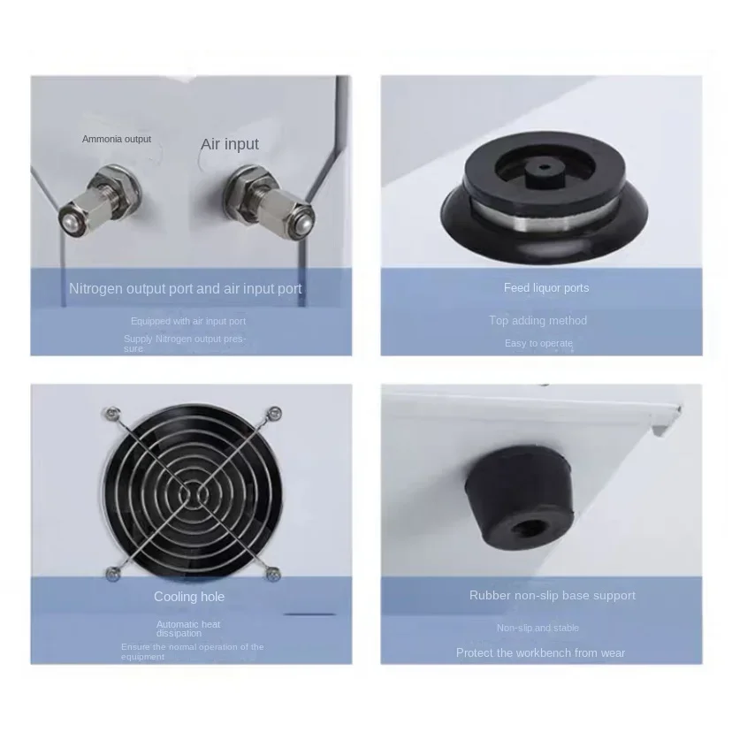 NEW LCN-300/LCN-500 Nitrogen Generator 220V Gas Nitrogen Generator Gas Purifier of Chromatograph 0-300 ml/min 0- 500 ml/min NEW