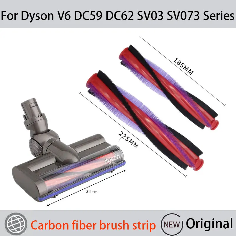 أسطوانة بار فرشاة للاستخدام ، أجزاء مكنسة كهربائية ، إكسسوارات V6 ، DC59 ، DC62 ، SV073 ، SV073 ، 03 ،