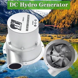 Hydraulic Generator 500W 1000W 18V Water Turbine Outdoor Household Small Hydroelectric Generator DC Permanent Magnet Brushless