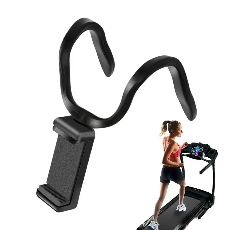 

Treadmill Phone Mount Folding Strollers Tablet Bracket Hose Design Bendable Treadmill Phone Stand For Shopping Cart Stroller