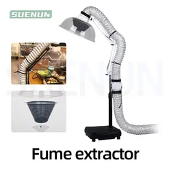 Máquina de escape de humo para el hogar, Extractor de Cappa de aire caliente, campana de barbacoa, cocina campana extractora de cocina campana de cocina cappa aspirante cucina