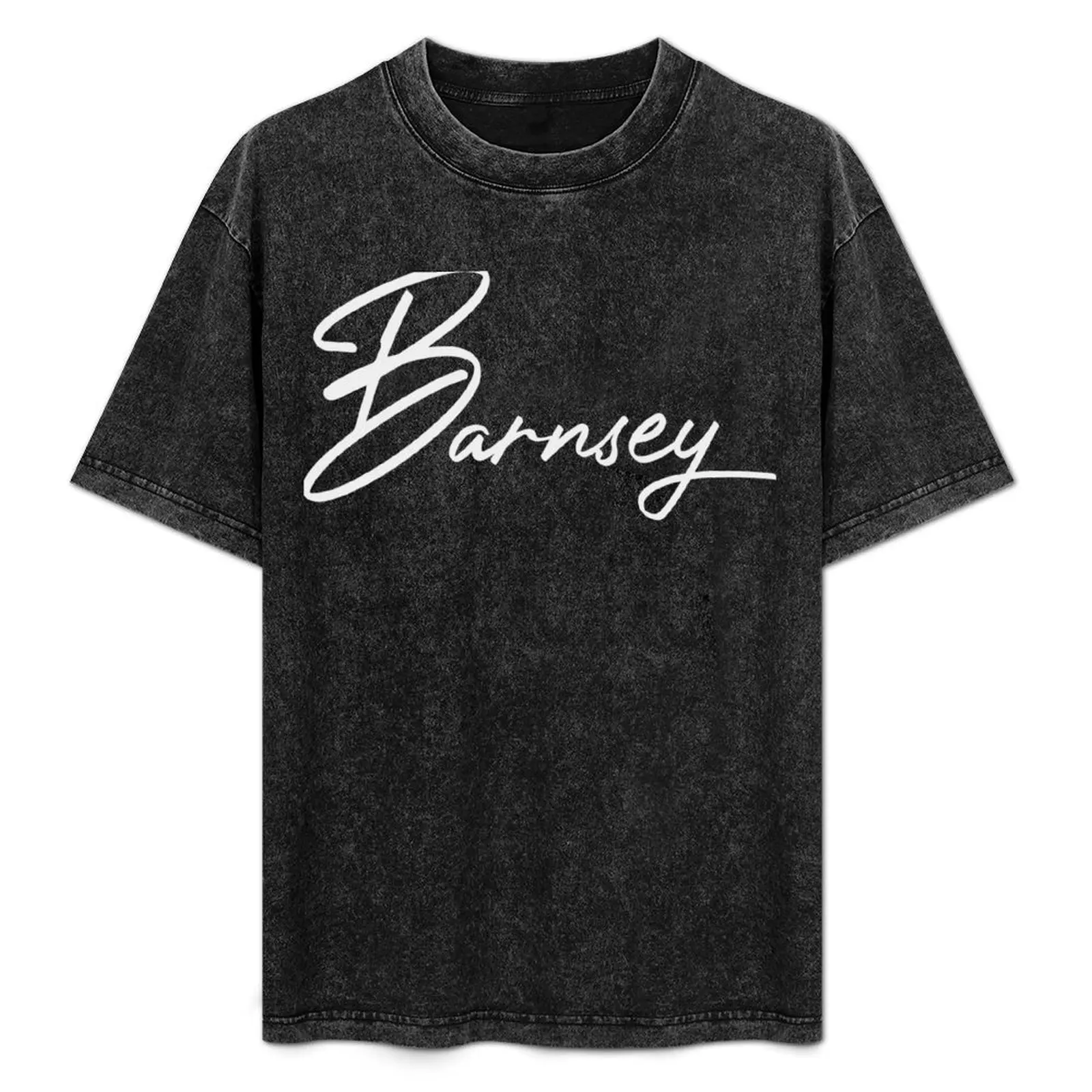 

Barnsey (Jimmy Barnes) Transparent T-Shirt Simple Casual Short Sleeve Tee