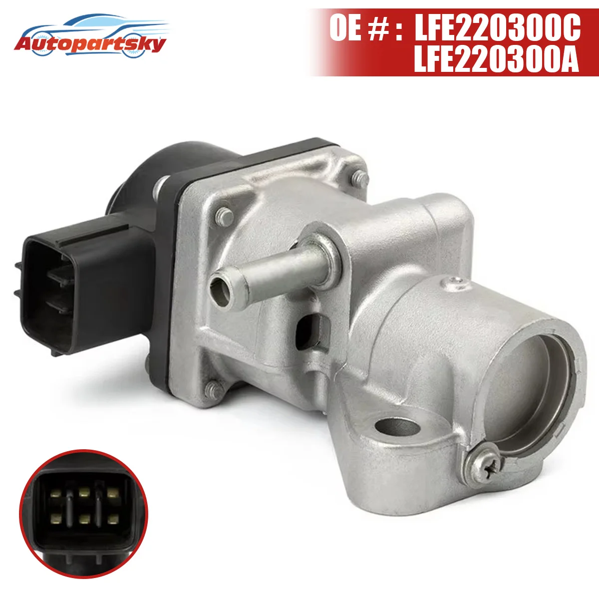 OEM#LFE220300C EGR0187 LFE220300A Exhaust Gas Recirculation EGR Valve For For Mitsubishi For Mazda Miata MX-5 Car Accessories