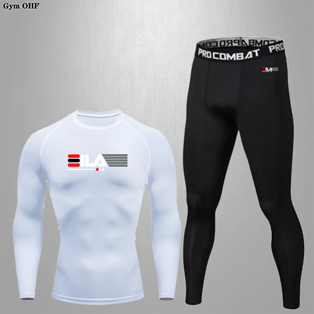 Sports Fitness Wear Running Long Sleeve Set Autumn Quick Drying Clothes Badminton Basketball Wear Fitness Wear Trousers Autumn