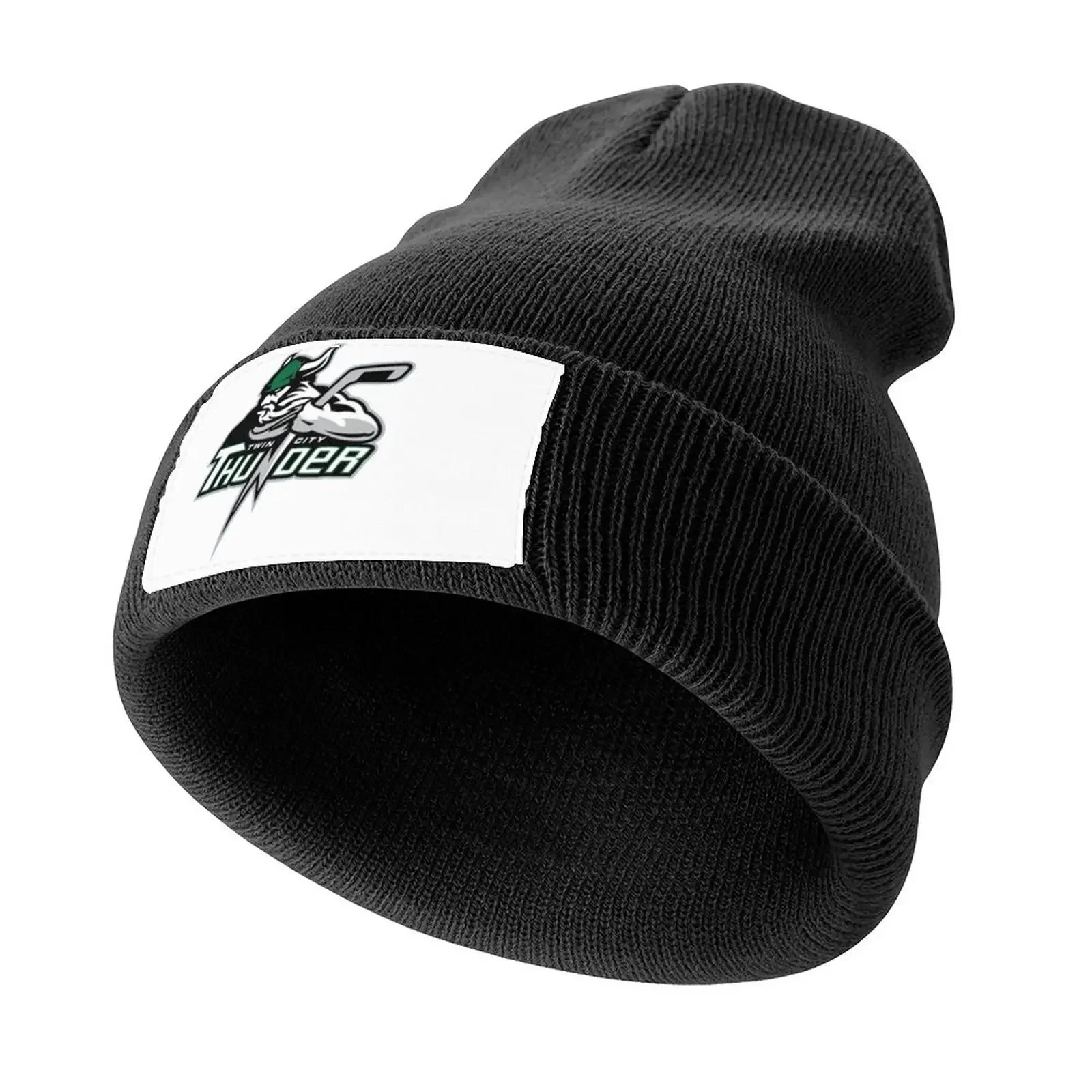 Twin City Thunder Classic T-Shirt Knitted Cap Hat Baseball Cap Luxury Hat Women Caps Men's