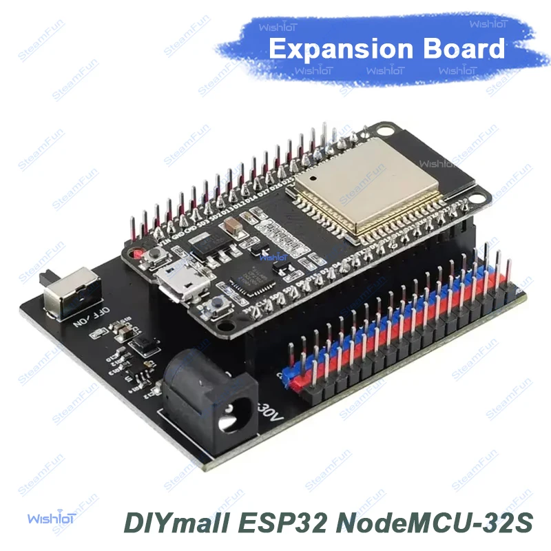 DEVIT V1 ESP32- Development Board 2.4GHz WiFi + Bluetooth 4.2 36-Pin Dual-Core MCU for Arduino/DIY IoT Projects