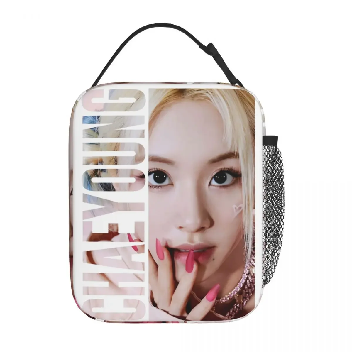 

KPOP CHAEYOUNG аксессуары для дважды рэпера, изолированная сумка для обеда для офиса, сумка для хранения еды, портативный термохолодильник, ланч-боксы