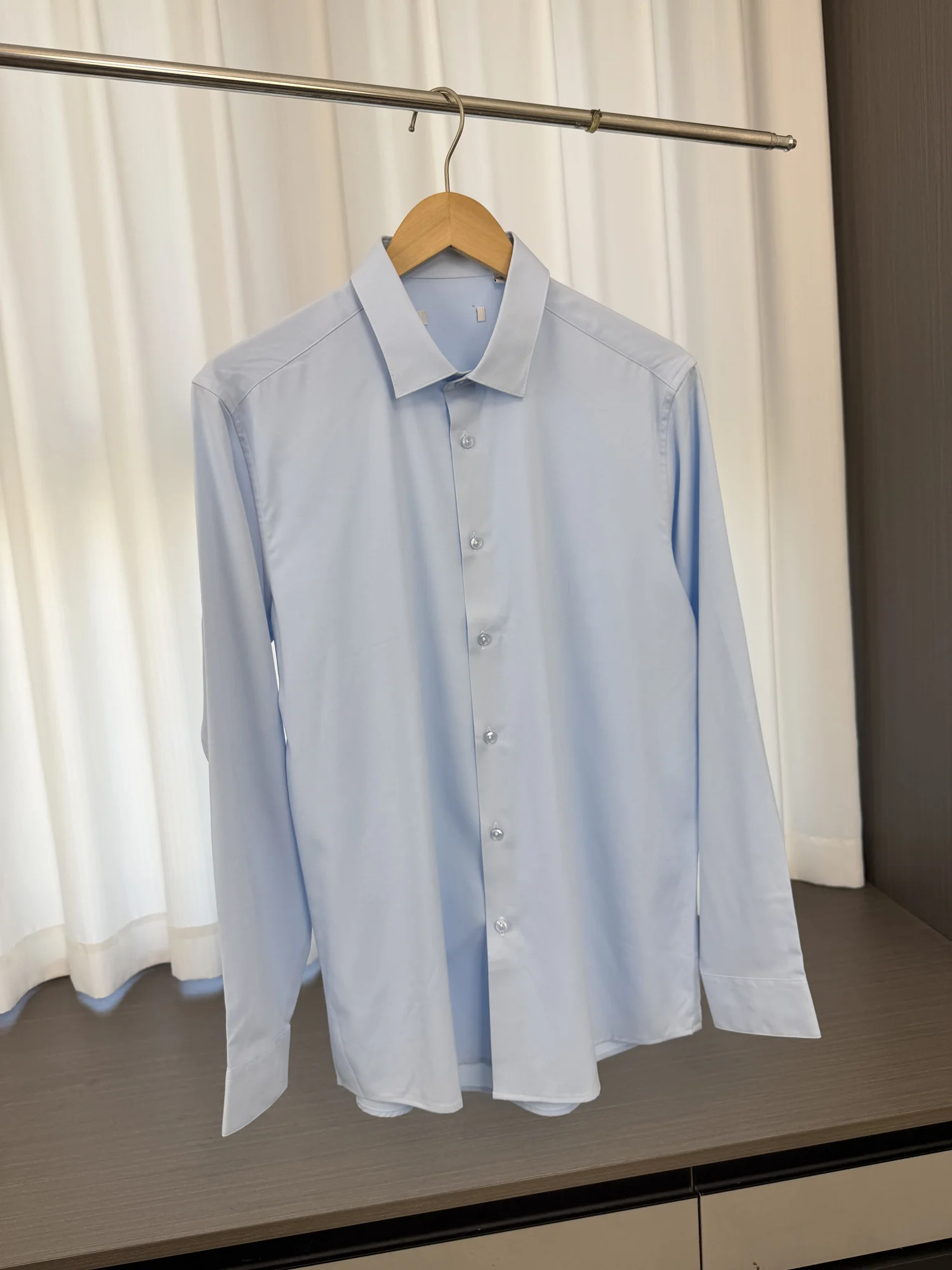 

Comfortable Breathable Men's Long Sleeve Casual Shirt Fashionable Urban Style Spring Business Casual Versatile Skin-friendly