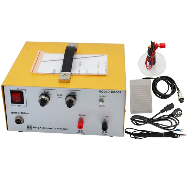 

80A Spot Welding Hand Held Pulse Spot Welder Welding Machine Welding Machine Gold And Silver Jewelry Processing NEW