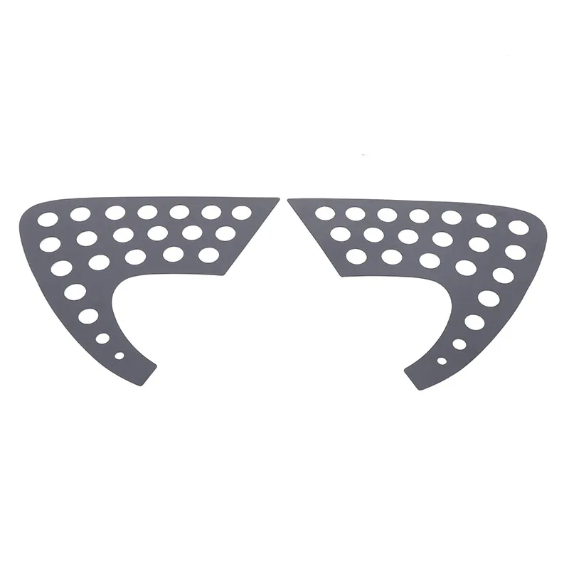 Stop aluminium dla SEAT Leon MK2 2008-2012 tylna szyba samochodu Protector konstrukcja o strukturze plastra miodu naklejka wykończeniowa akcesoria samochodowe — zdjęcie 4