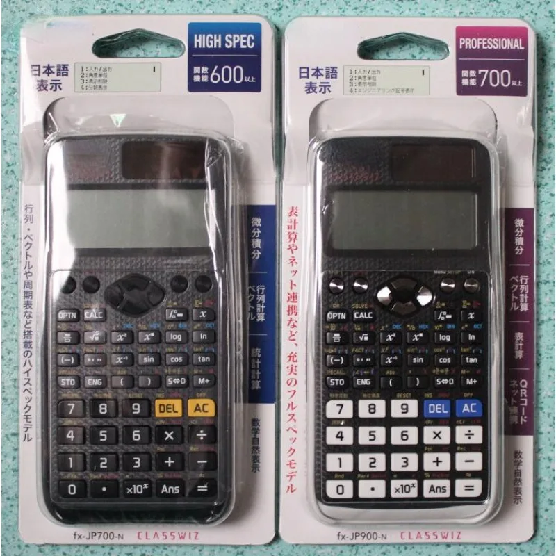 

Fx-JP900/Jp700 Top1 Scientific Calculator 700 Functions