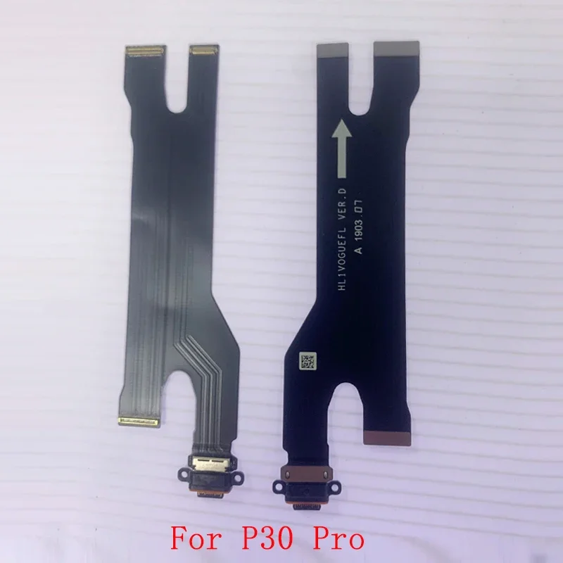 USB Charging Port Connector Board Flex Cable For Huawei P20 P30 P40 Mate 20 30 40 Pro Charging Connector Repair Parts