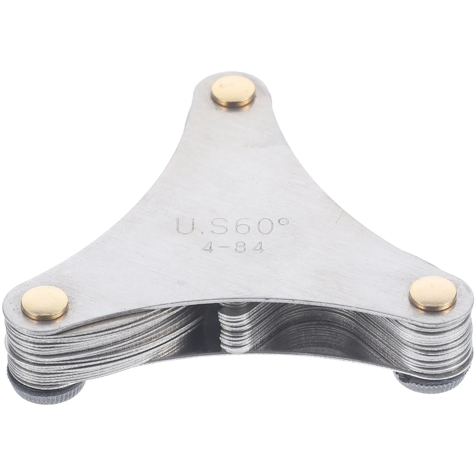 

51pcs Thread Stainless Steel Pitch Measuring Tool For Internal External Thread Screw Gauge Caliper Gauge Instrument