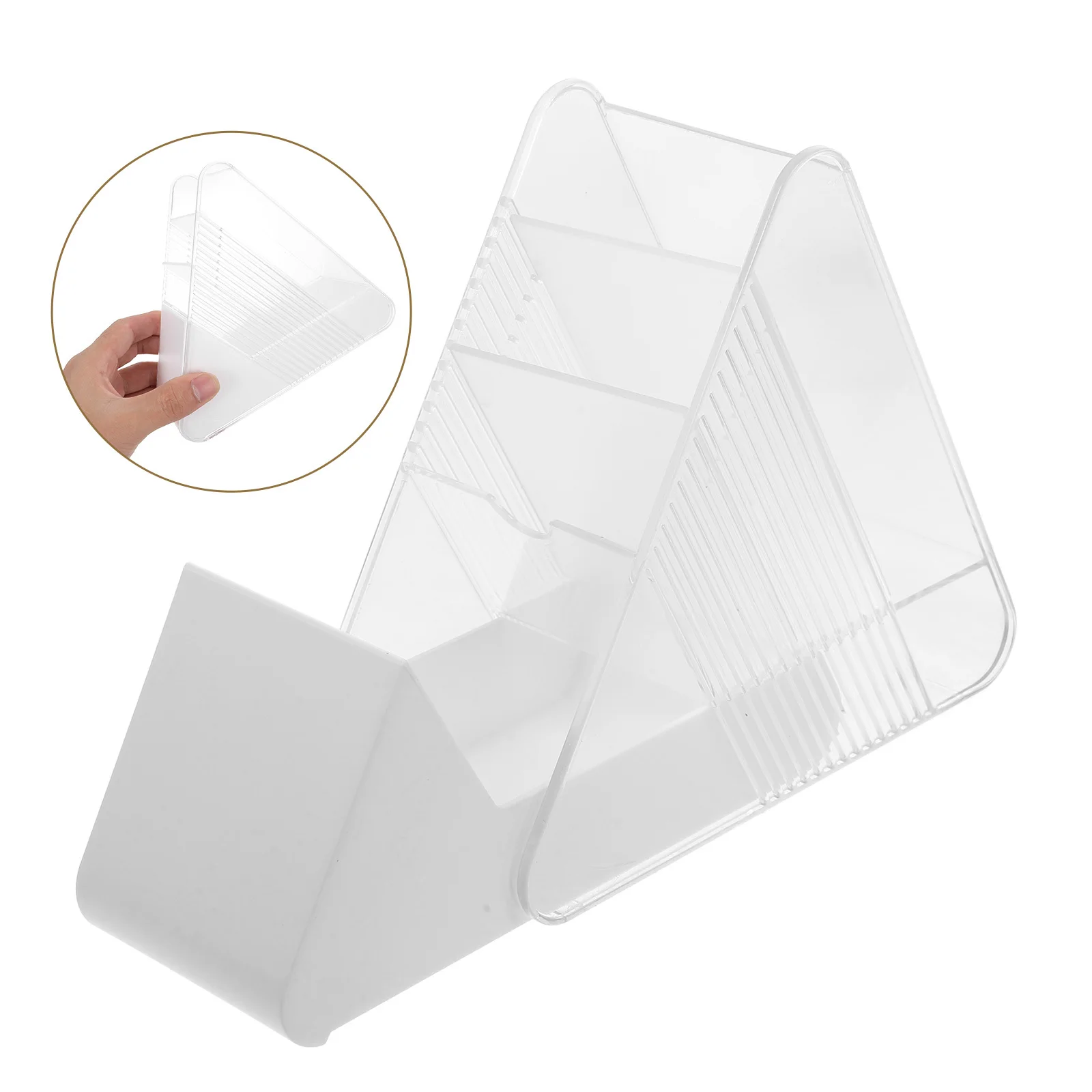 

Pen Holder Eyeglasses Desktop Pencil Cup Flower Vase Cosmetics Brush Simple Student
