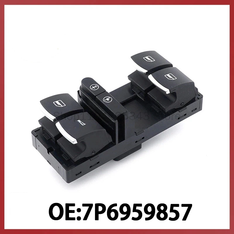 

7P6959857 подходит для Volkswagen Touareg 2011-2016 годов выпуска, переключатель подъема стекол, переключатель регулировки электростеклоподъемников.