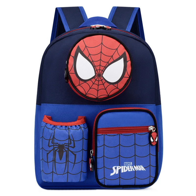 

Disney New Frozen Kindergarten Backpack For Girls Boys Spider Man Elsa Student Shoulder Orthopedic Bag Kids Gifts Mochilas