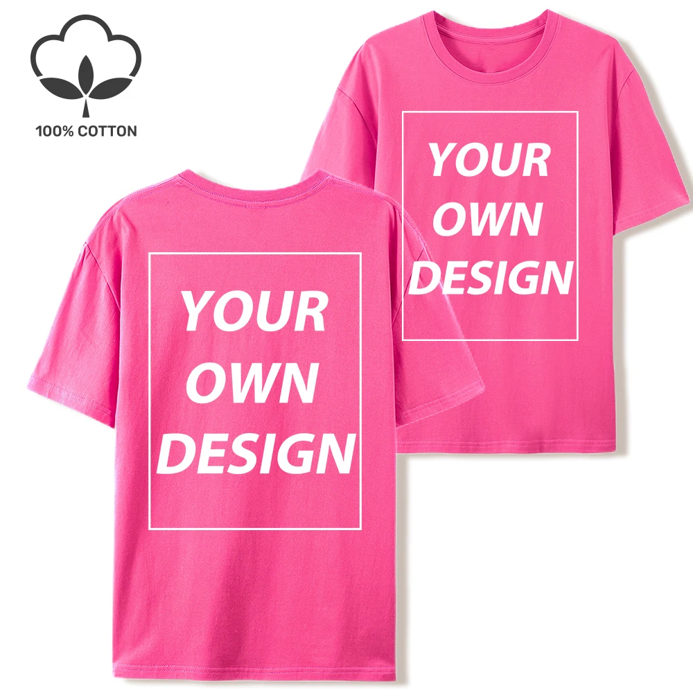 21 Farben Individuelles T-Shirt Personalisiertes Design Damen Casual Rundhals-T-Shirts Baumwolle Sommerkleidung Y2K Atmungsaktive Oversize-Tops – Detail 22