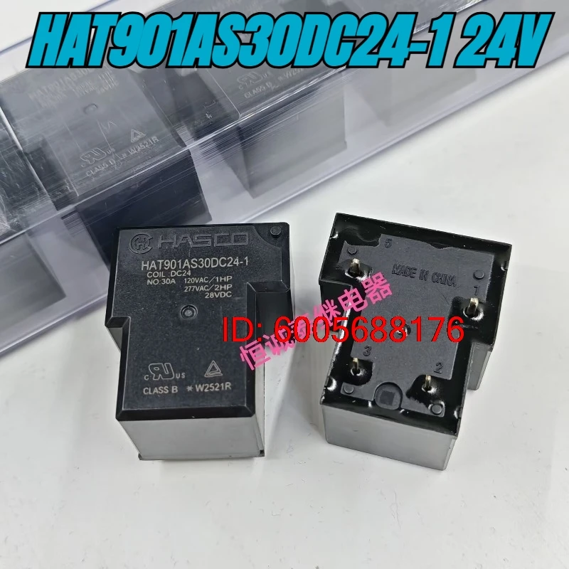 （Brand New）5pcs/lot 100% original genuine relay:HAT901AS30DC24-1 24V 30A 24VDC 4pins