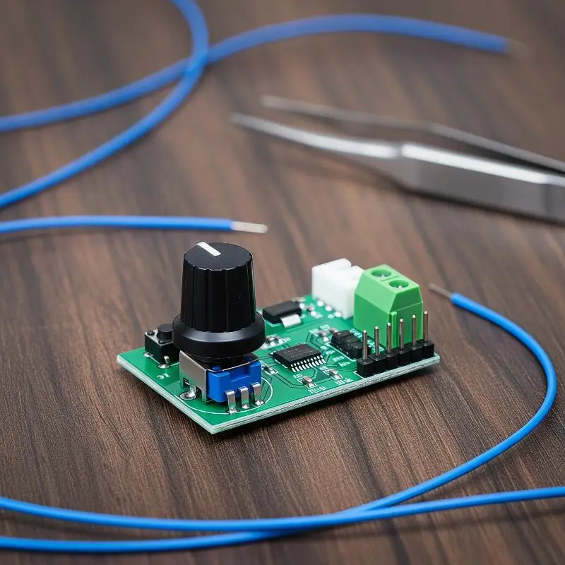 Dual Servo Motor Drive Controller Knobs Control Serial Port Output Fits MG995 SG90 for RC Boat Modification Use