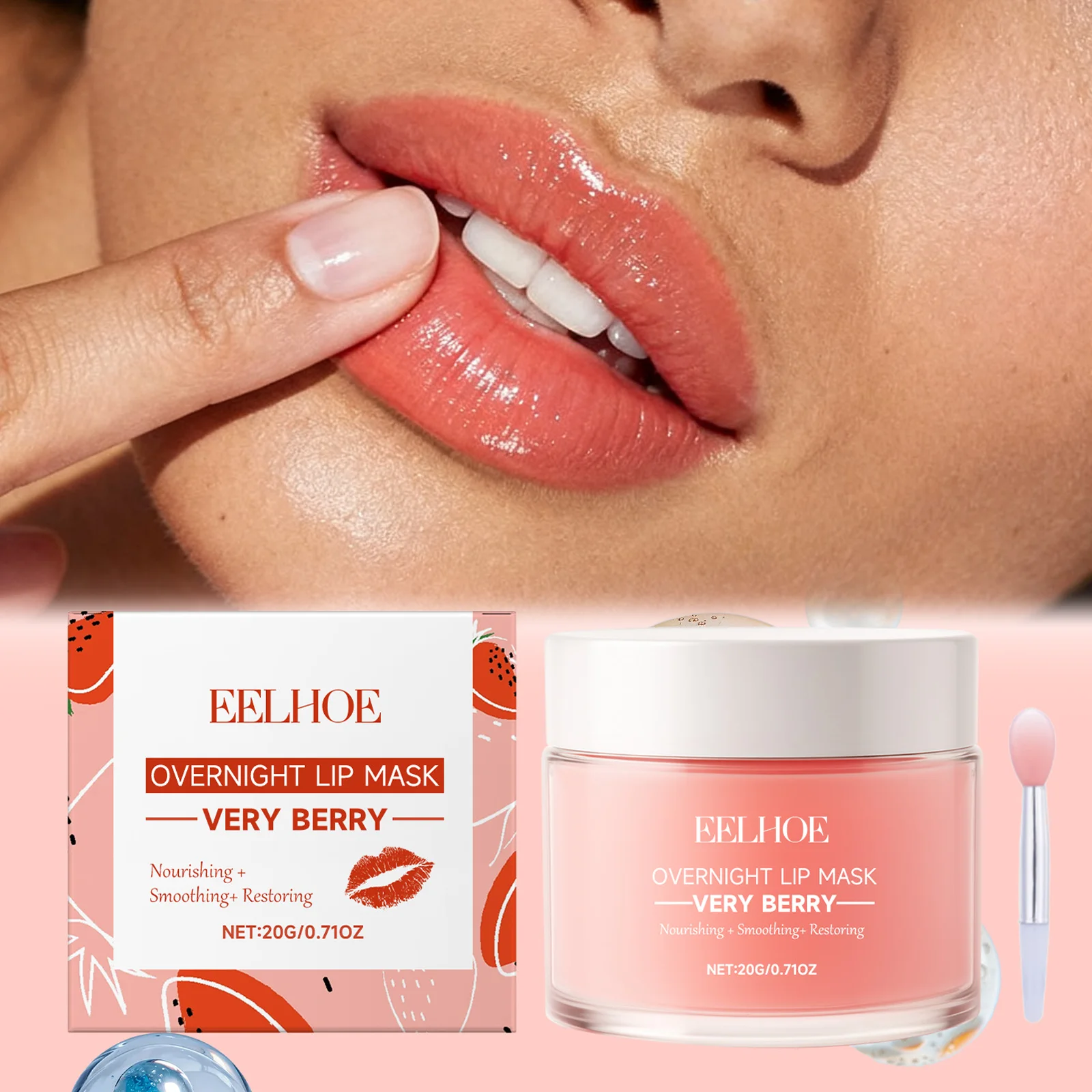 Luxury Skincare Gifts For Women - Masque pour les lèvres aux baies,