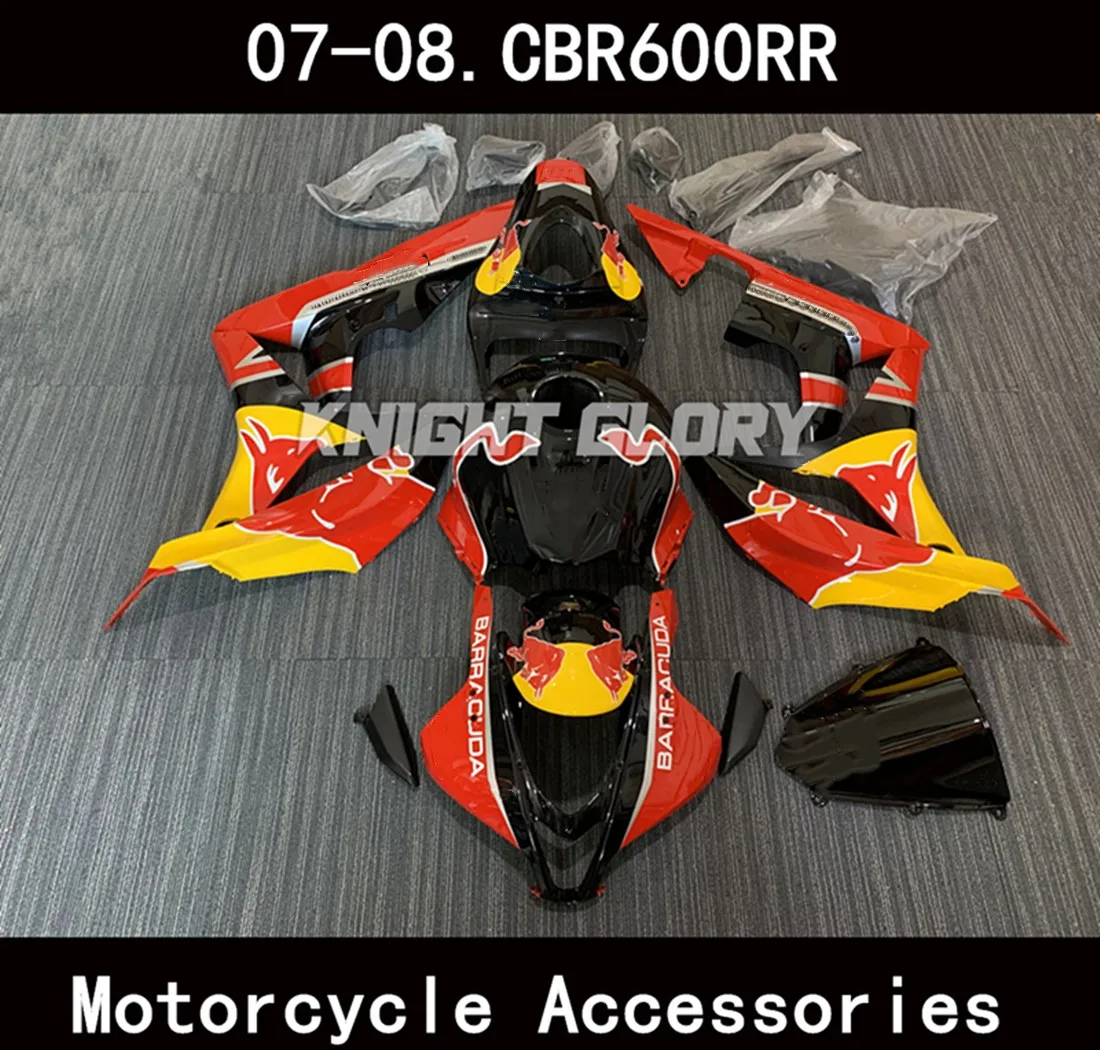 

ABS Injection Molding Fairings Kits Fit For CBR600RR 2007 2008 CBR 600RR CBR600 RR PC37/07 Motorcycle Shell