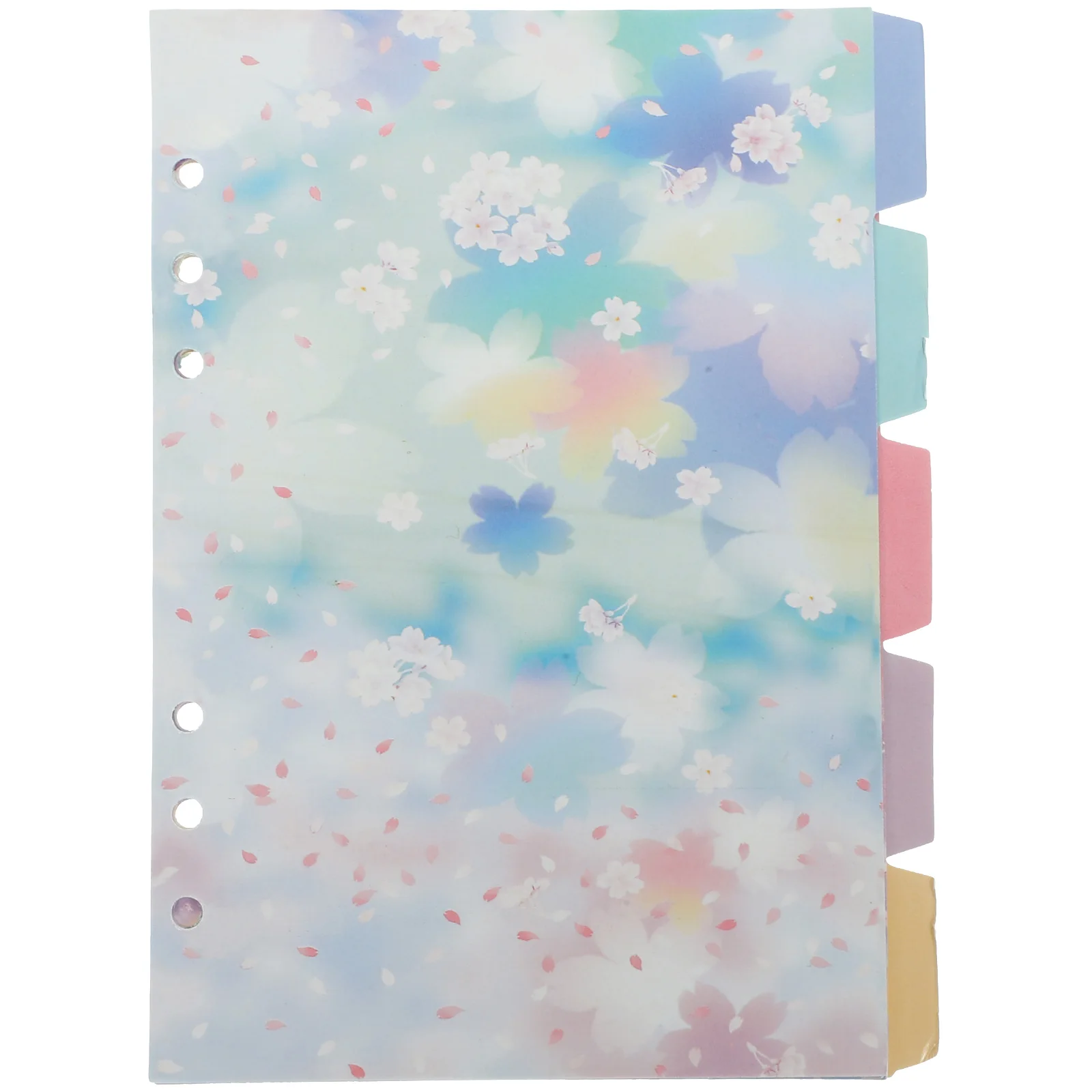 

5 Sheets Book Binder Dividers Notepad Dividers Detachable Notebook Page Dividers Organizers(A5)