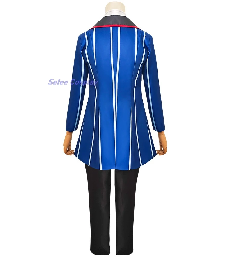 Anime Mr. Vox Hassbin Cappello cosplay personalizzato Abiti Voxy Uniforme Hotel Unisex Festa di Halloween Uomo