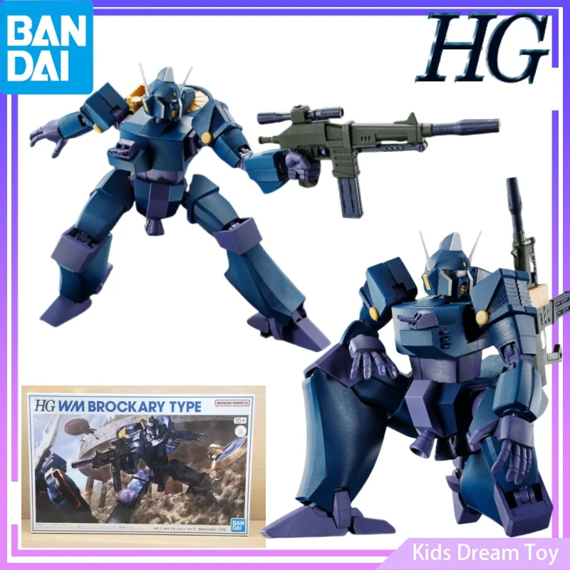 

Assembly Bandai in Stock Original PB Limited HG 1/144 WM BROCKARY TYPE Anime Action Figures Toys Collectible Model Gifts for Kid