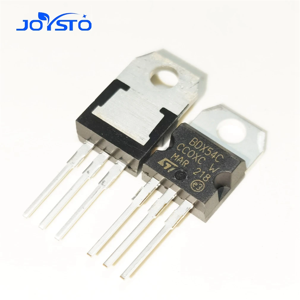 10PCS/LOT NEW BDX53F BDX53A BDX53B BDX53C BDX54F BDX54A BDX54B BDX54C TO-220 Darlington Transistor