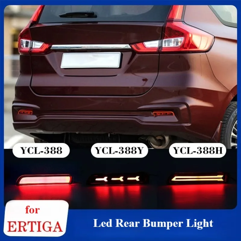 

2Pcs Led Rear Bumper Light DRL Driving Brake Lights For Suzuki Ertiga SX4/S-Cross/Escudo Vitara/Brezza/Escudo Ignis/Solio Xenia