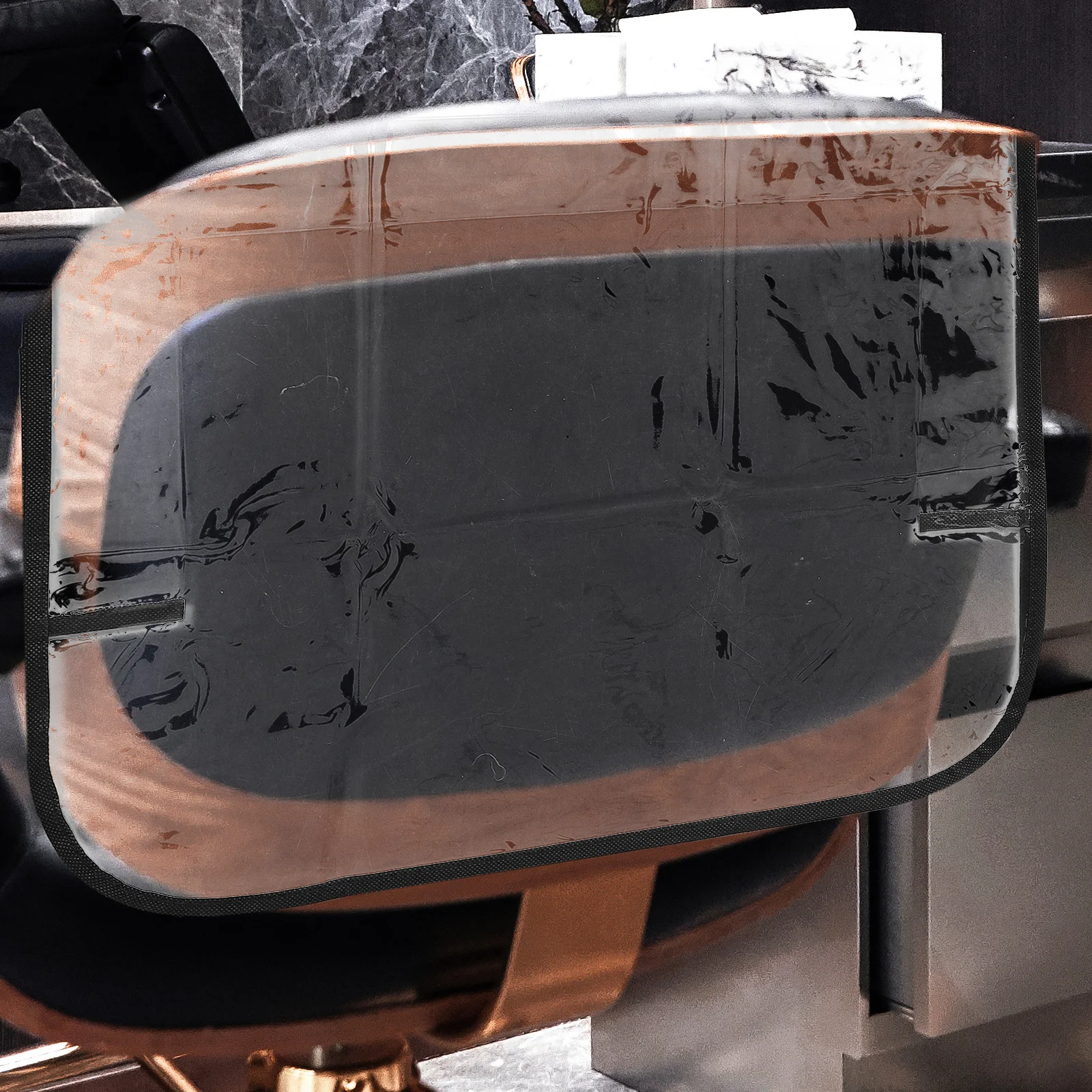 

Transparent Clear Plastic Salon Chair Covers Back Protector Dye Resistant Hair Styling Chair Cover Office Chairs Back Covers