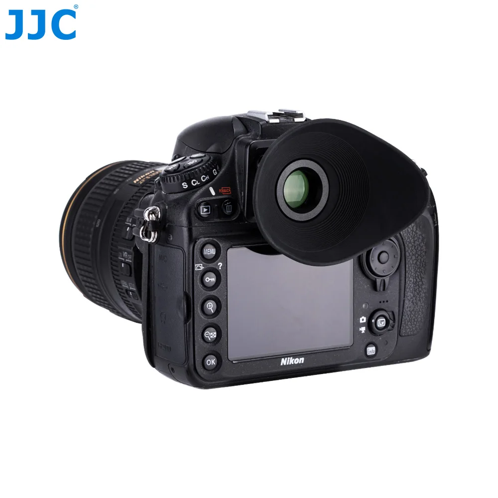 JJC miękkie Eyecup wizjer okular dla Nikon D850 D810A D810 D800E D800 D500 Df D5 D4S D4 D3X D3S D3 aparat wymienić Nikon DK-19