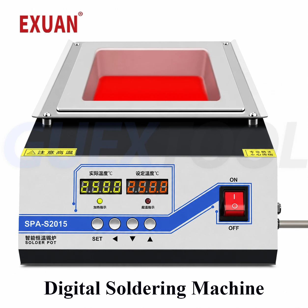 

Desktop Digital Dip Soldering Machine Constant Temp Soldering Furnace 220V Lead-free Hot Soldering Tin Melting Furnace