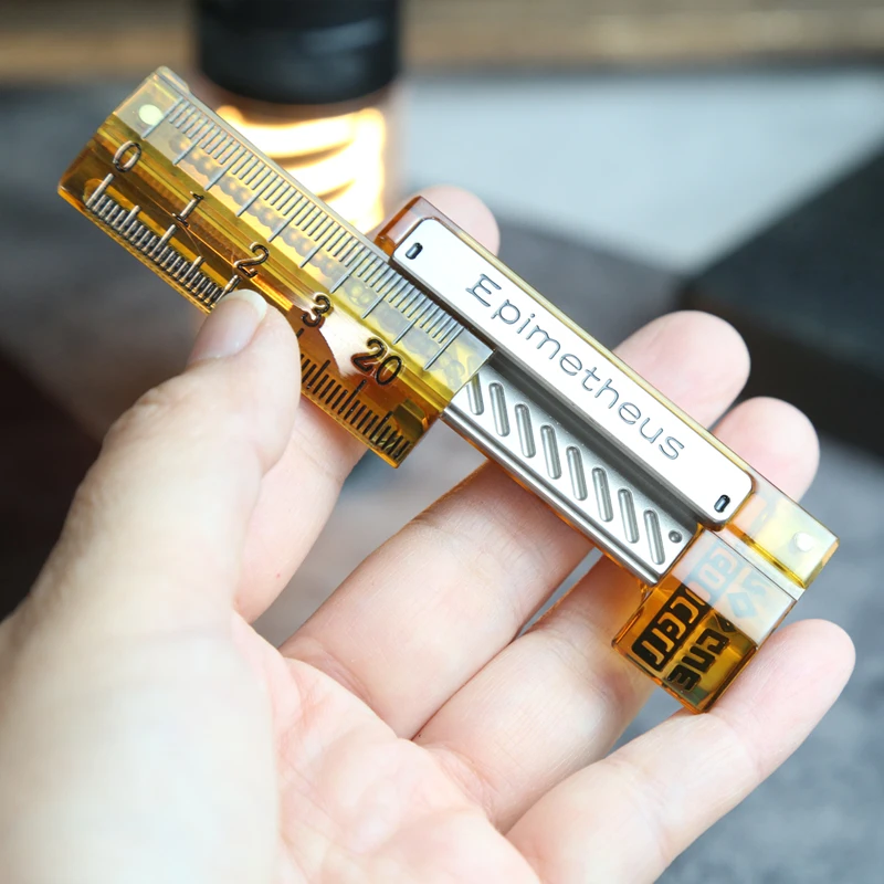 Règle PEI aimant mécanique Fidget curseur EDC Fidgeting jouets bureau soulagement du Stress Table Fidget jouets pour adultes enfants cadeau