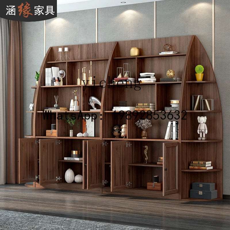ABC  Bookshelf Floor-to-ceiling bookcase Modern simple reading shelf