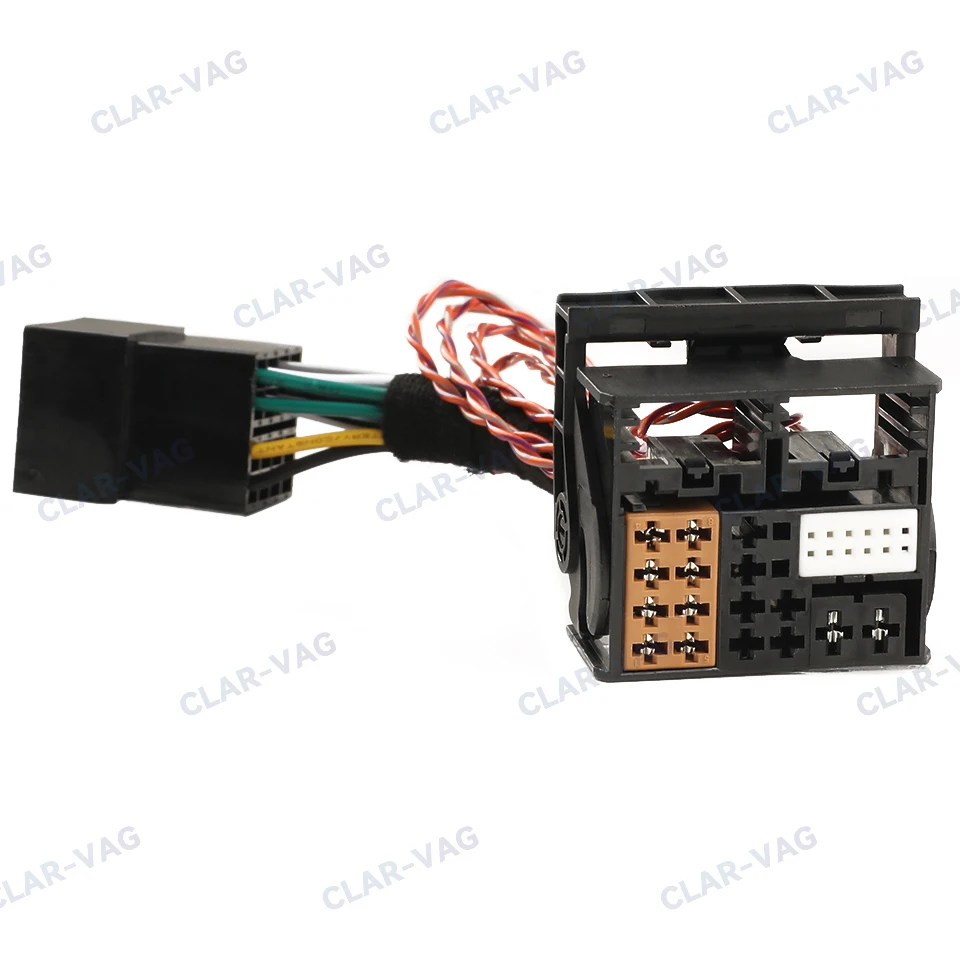 محول PQ إلى MQB لمحول موصل راديو السيارة VW MIB Noname RCD360Pro RCD440Pro