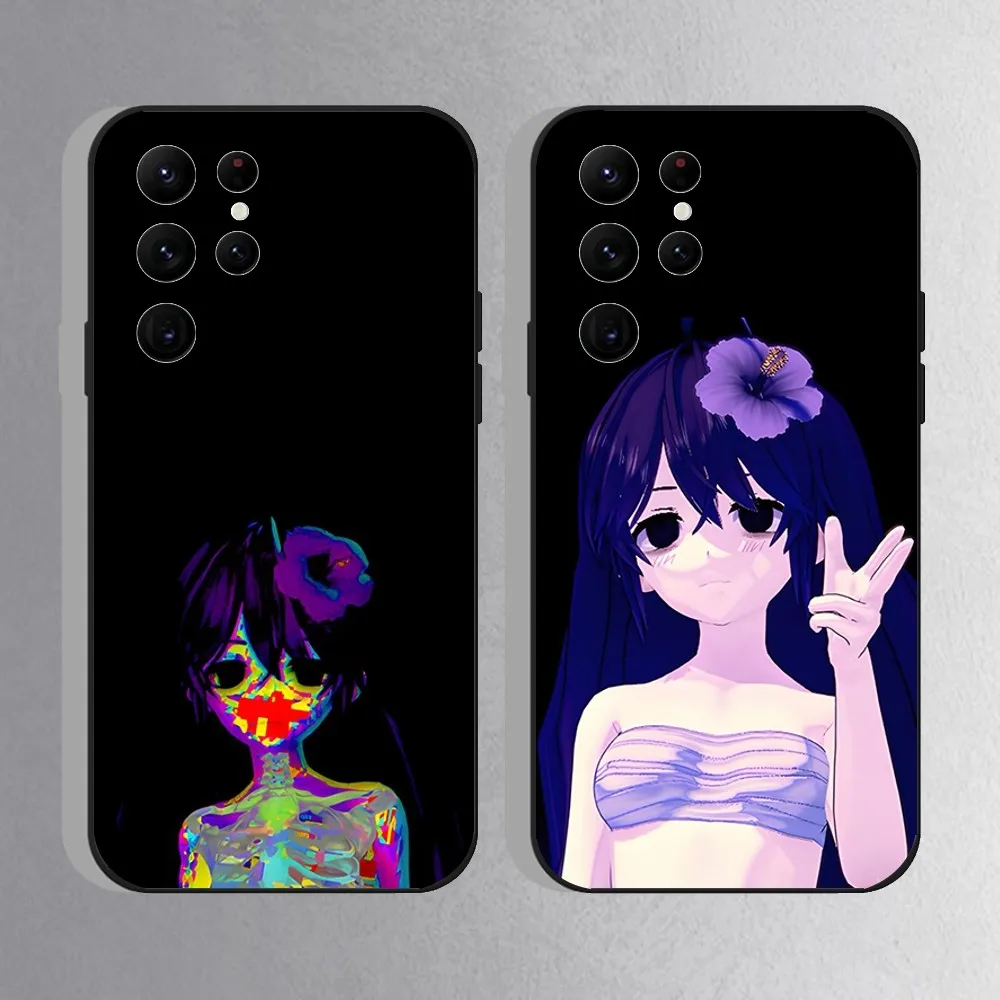 

Sewerslvt Jvnko Phone Case For Samsung S25,S24 Ultra,S20,S30 plus,S22 plus,S23,S30 Ultra 5G Silicone Black Shell