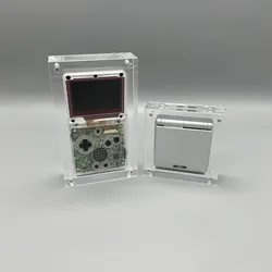 High transparency acrylic magnetic cover console storage box for Game boy advanced SP GBASP