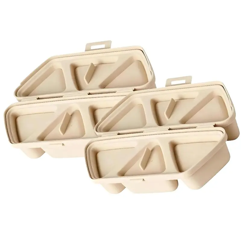 A7THK-6 In 1 Rice Ball Mold Set, Triangle Sushi & Rice Mold,6 At Once Cavitypress For Rice Balls,For Picnic And Daily B