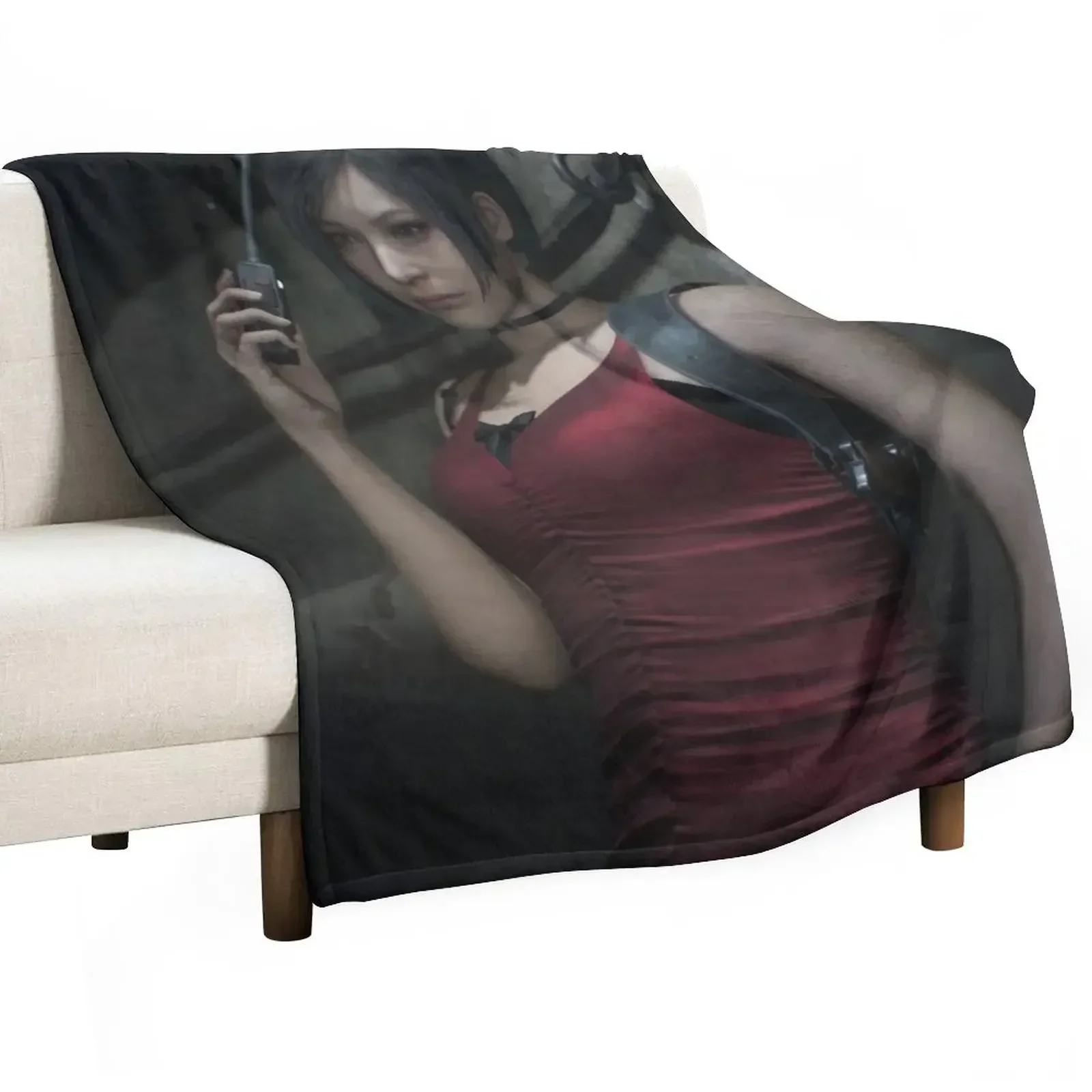 

Ada Wong Throw Blanket Luxury Blankets For Sofas decorative Blankets