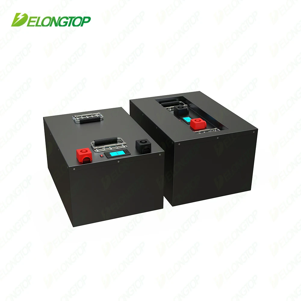 Grade A 5kwh Lithium ion battery 48v 100ah lifepo4 battery with Power balance BMS for golf 48 volt