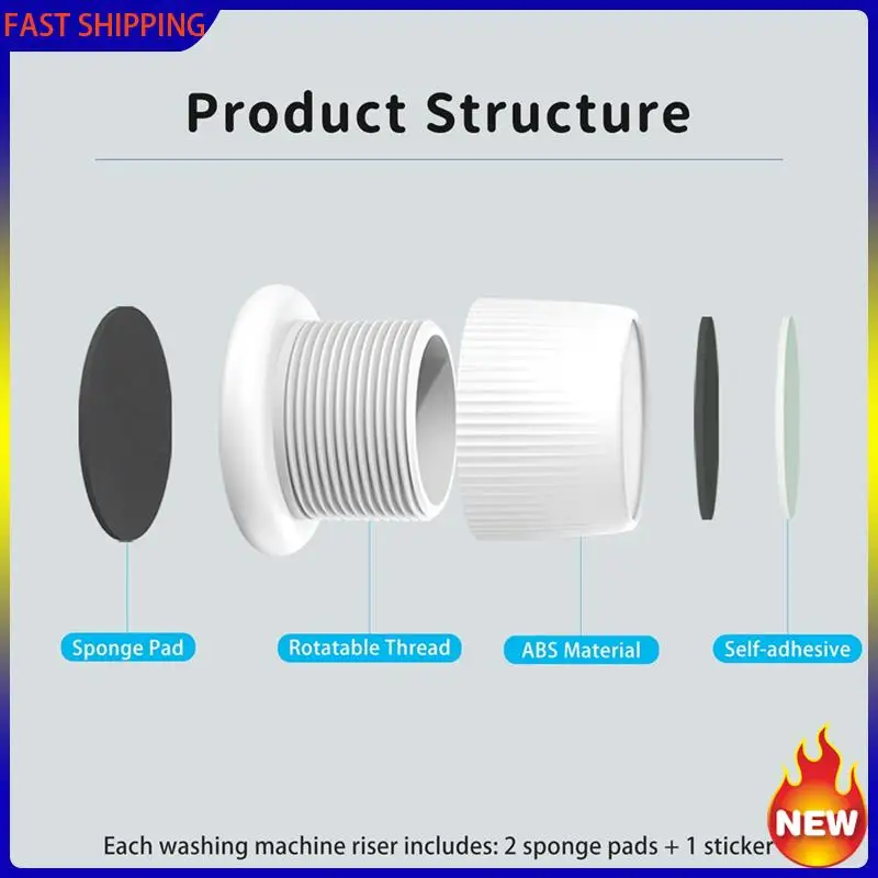 

Especial Home Furniture Feet Mat Slipstop Silent Skid Raiser Mat Anti Vibration Pads Self-Adhesive Universal Bumper 4Pc